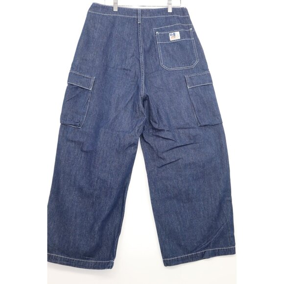 Edwin Medium Denim Baggy Pants With Multiple Pockets & Relaxed Fit - Picture 2 of 16